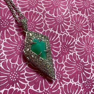 ✨Alexis Bittar Swarovski Crystal locket necklace!
